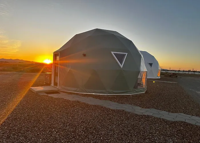 Luksusowy namiot The Cowboy Glamping Dome *